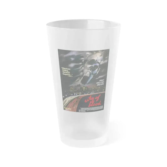 CITY OF BLOOD 1987 Movie Poster - Frosted Pint Glass 16oz 16oz Frosted - Go Mug Yourself
