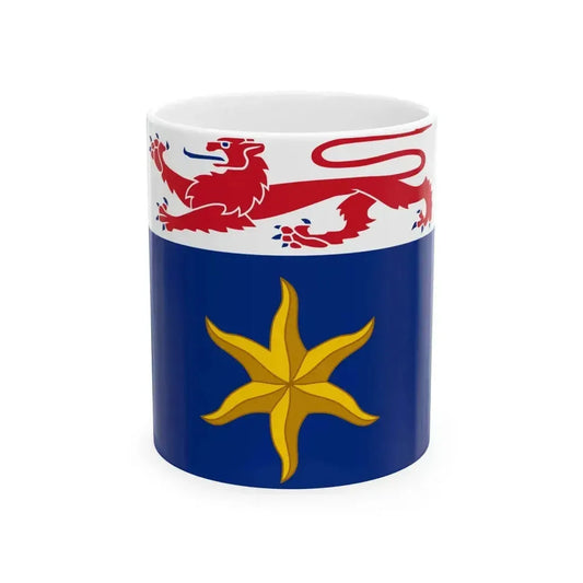City of Hobart Flag (Australia) White Coffee Mug 11oz - Go Mug Yourself