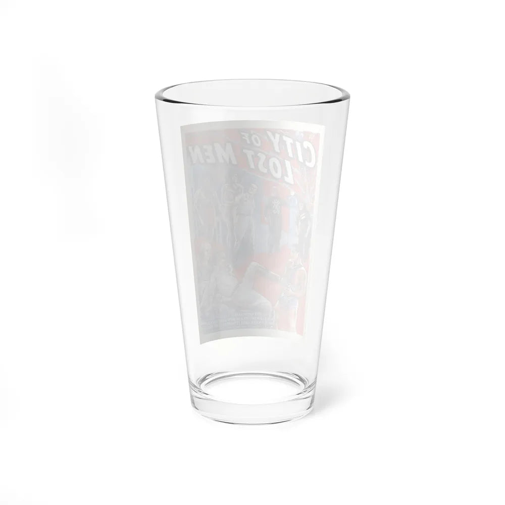 CITY OF LOST MEN 1940 Movie Poster - Pint Glass 16oz-Go Mug Yourself