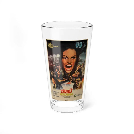 CITY OF THE LIVING DEAD (THAI) 1980 Movie Poster - Pint Glass 16oz 16oz - Go Mug Yourself
