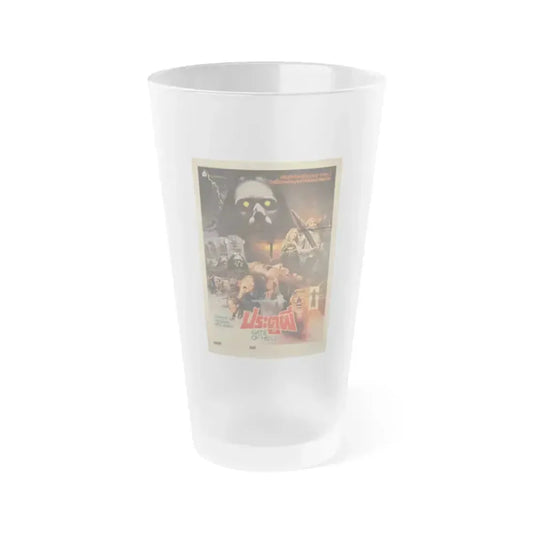 CITY OF THE LIVING DEAD (THAI 2) 1980 Movie Poster - Frosted Pint Glass 16oz 16oz Frosted - Go Mug Yourself