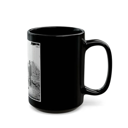 City Point, Va. African American Army Cook At Work (U.S. Civil War) Black Coffee Mug - Go Mug Yourself