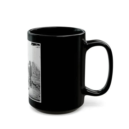 City Point, Va. African American Army Cook At Work (U.S. Civil War) Black Coffee Mug - Go Mug Yourself