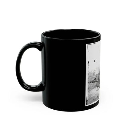 City Point, Va. African American Army Cook At Work (U.S. Civil War) Black Coffee Mug - Go Mug Yourself