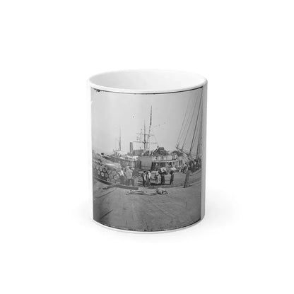 City Point, Va. African Americans Unloading Vessels at Landing (U.S. Civil War) Color Changing Coffee Mug 11oz Default Title 11oz - Go Mug Yourself