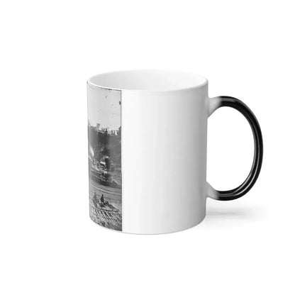 City Point, Va. Another Locomotive at the Same Point (U.S. Civil War) Color Changing Coffee Mug 11oz - Go Mug Yourself