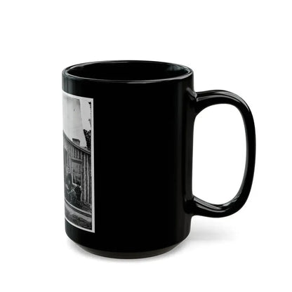 City Point, Va. Members Of Gen. Ulysses S. Grant's Staff (U.S. Civil War) Black Coffee Mug - Go Mug Yourself