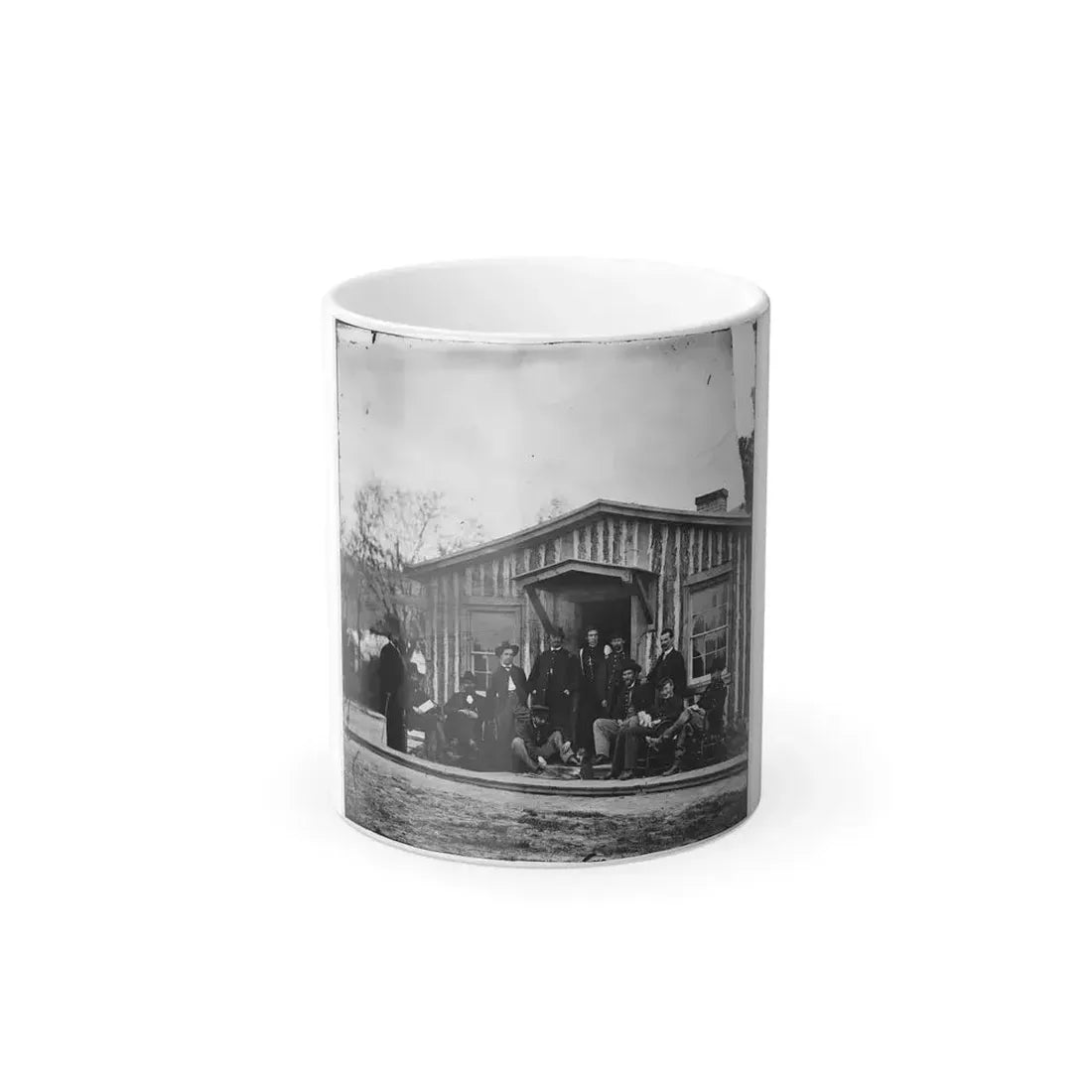 City Point, Va. Members of Gen. Ulysses S. Grant's Staff (U.S. Civil War) Color Changing Coffee Mug 11oz Default Title 11oz - Go Mug Yourself
