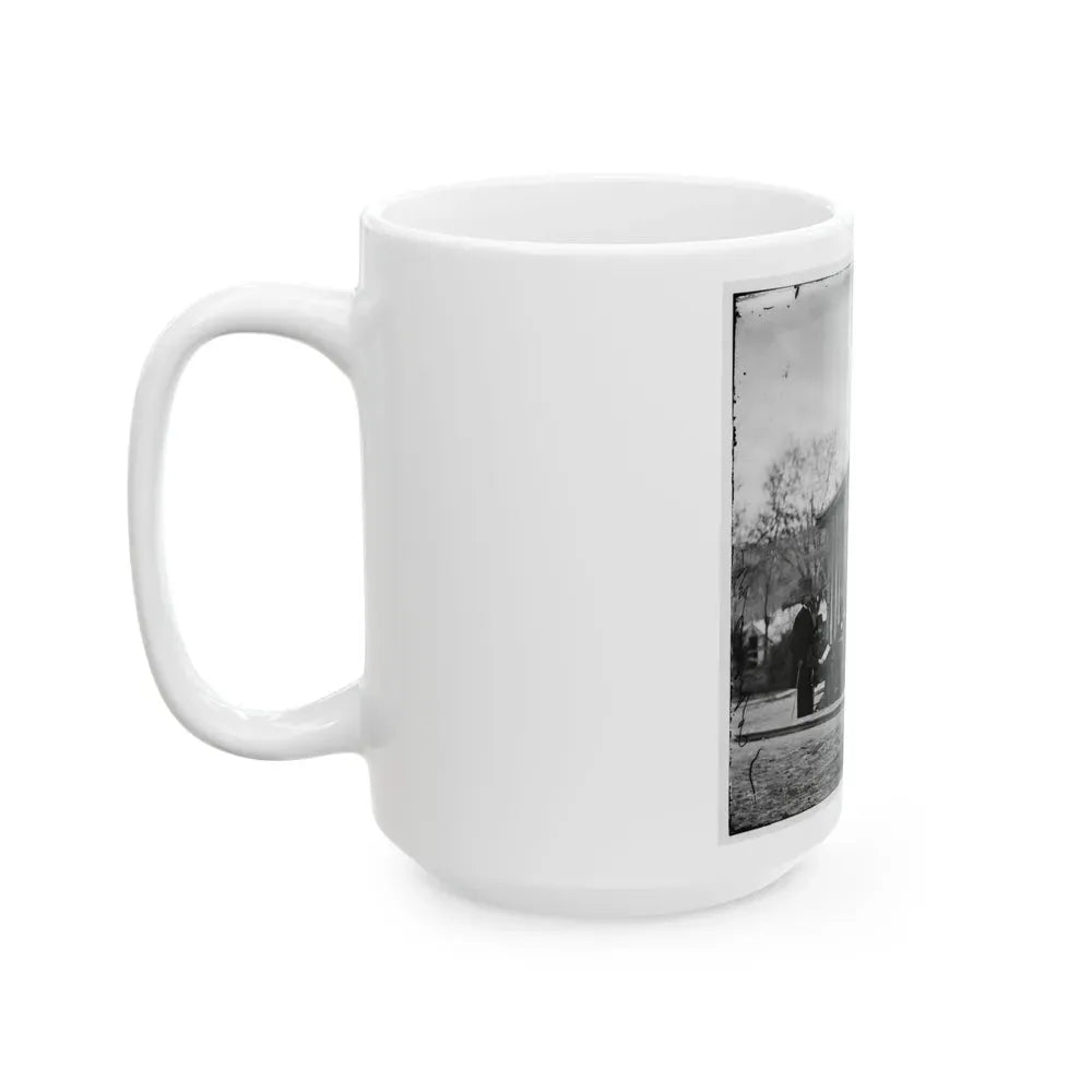 City Point, Va. Members Of Gen. Ulysses S. Grant's Staff (U.S. Civil War) White Coffee Mug - Go Mug Yourself