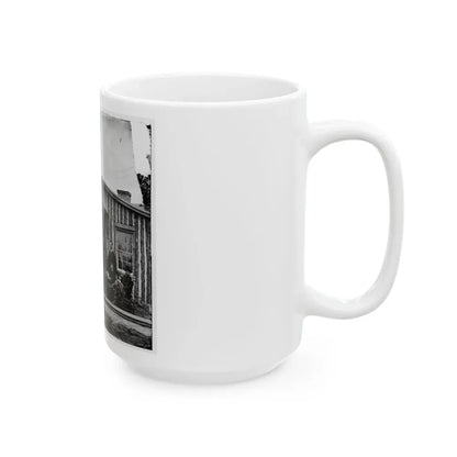 City Point, Va. Members Of Gen. Ulysses S. Grant's Staff (U.S. Civil War) White Coffee Mug - Go Mug Yourself