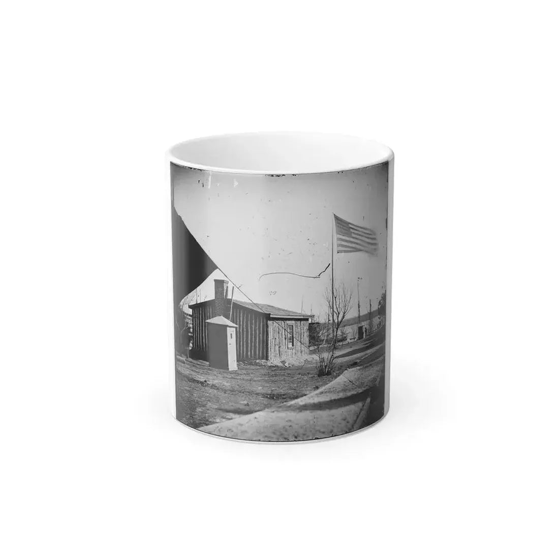 City Point, Va. Rear View of Gen. Ulysses S. Grant's Headquarters (U.S. Civil War) Color Changing Coffee Mug 11oz Default Title 11oz - Go Mug Yourself