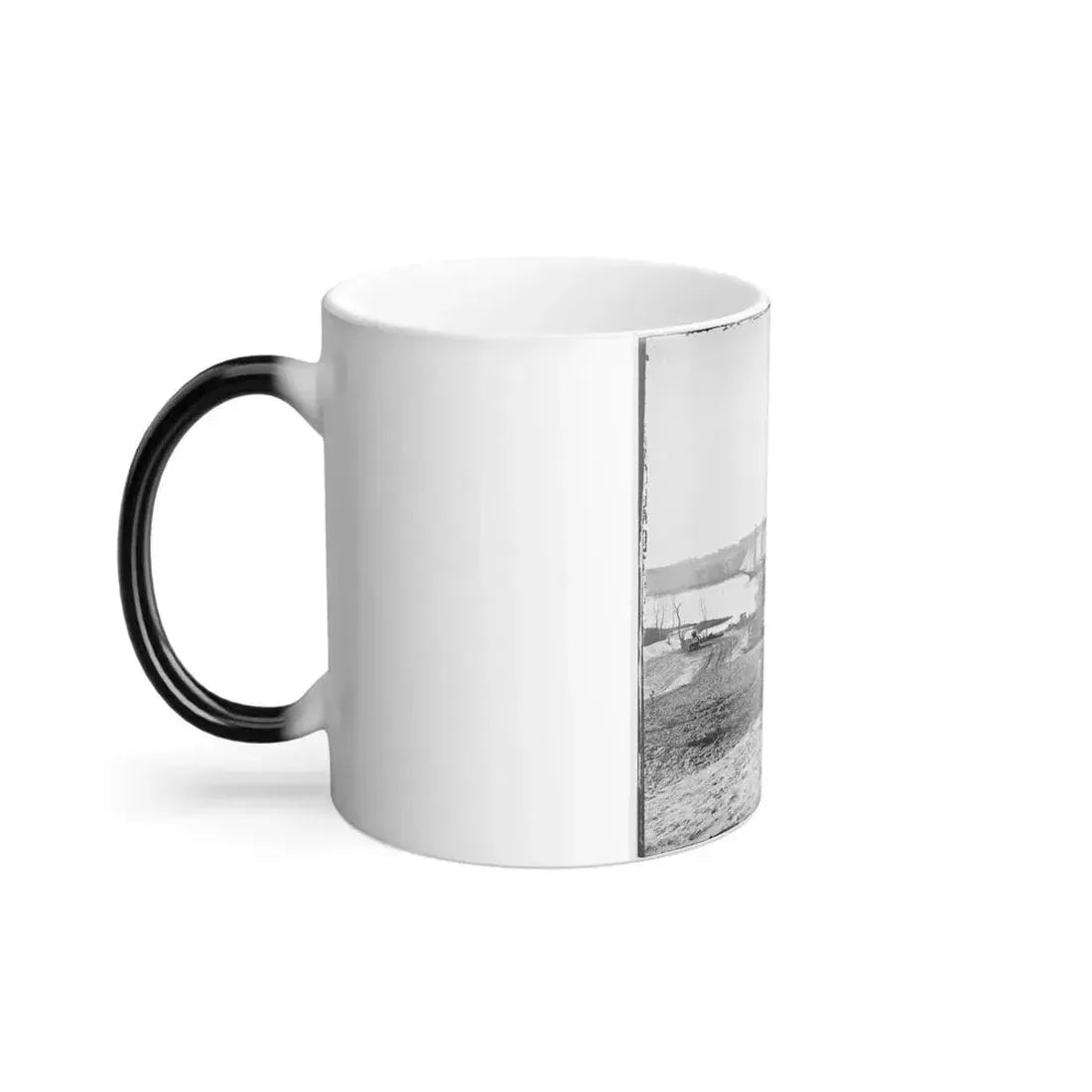 City Point, Va., Vicinity. Medical Supply Boat Planter at General Hospital Wharf on the Appomattox (U.S. Civil War) Color Changing Coffee Mug 11oz - Go Mug Yourself