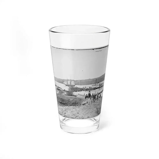 City Point, Va., Vicinity. Medical Supply Boat Planter At General Hospital Wharf On The Appomattox (U.S. Civil War) Pint Glass 16oz 16oz - Go Mug Yourself