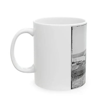 City Point, Va., Vicinity. Medical Supply Boat Planter At General Hospital Wharf On The Appomattox (U.S. Civil War) White Coffee Mug - Go Mug Yourself