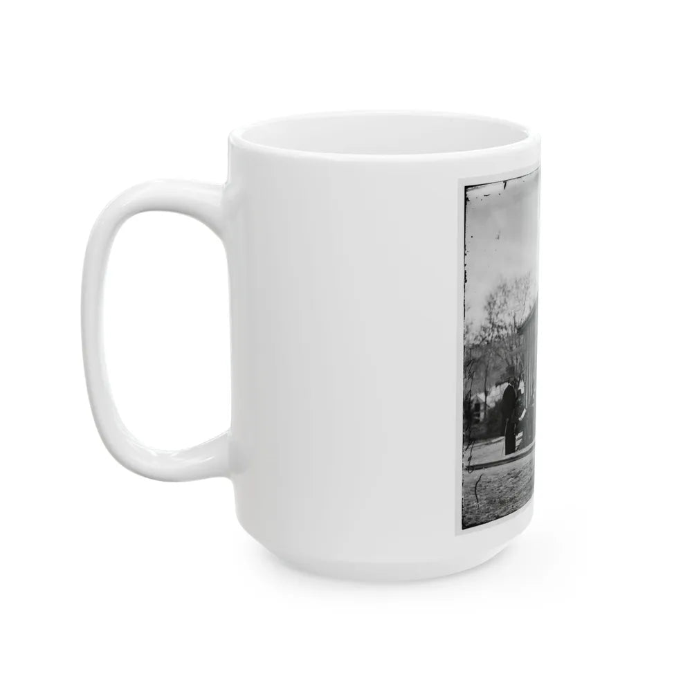 City Point, Va. Members Of Gen. Ulysses S. Grant's Staff (U.S. Civil War) White Coffee Mug-Go Mug Yourself