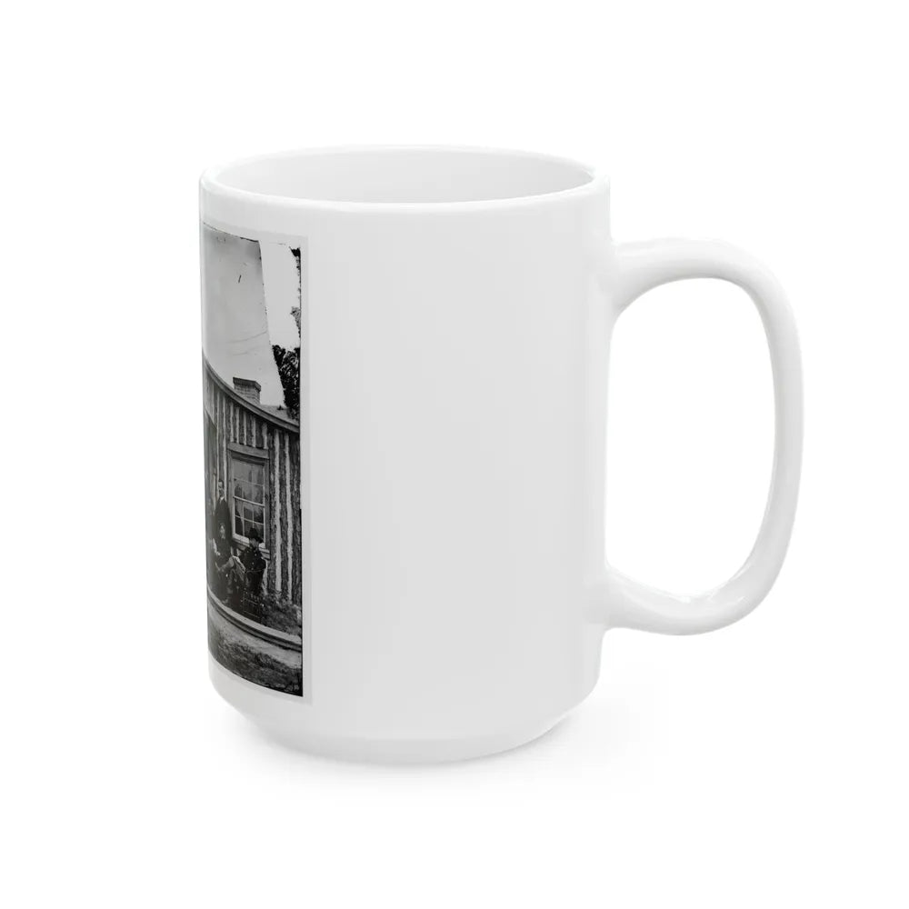 City Point, Va. Members Of Gen. Ulysses S. Grant's Staff (U.S. Civil War) White Coffee Mug-Go Mug Yourself