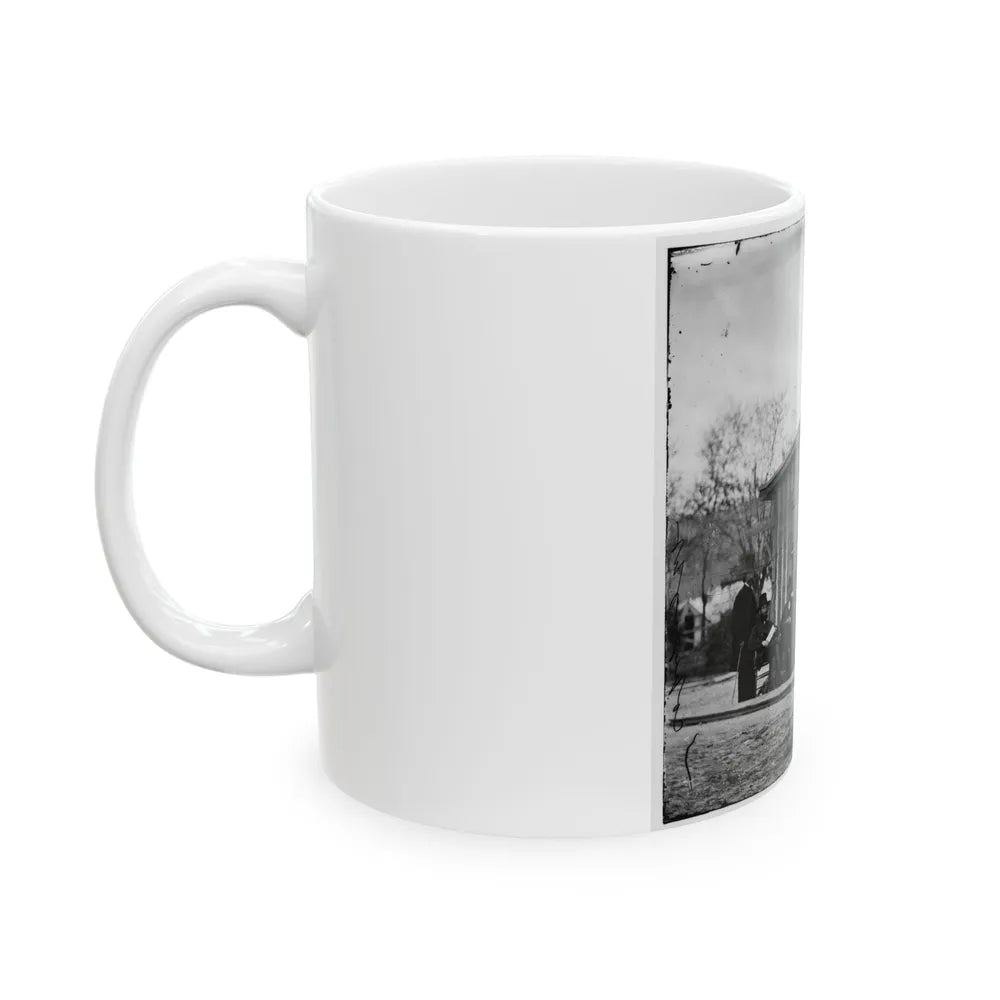 City Point, Va. Members Of Gen. Ulysses S. Grant's Staff (U.S. Civil War) White Coffee Mug-Go Mug Yourself