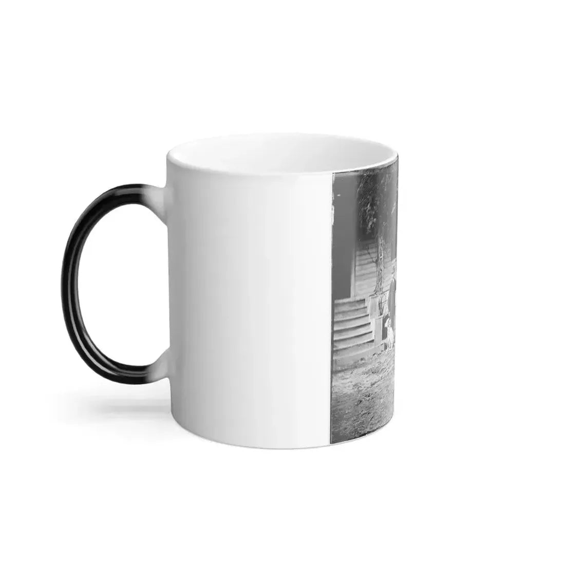 City Point, Virginia. Gen. Rufus Ingalls' Horse and Dog (U.S. Civil War) Color Changing Coffee Mug 11oz - Go Mug Yourself