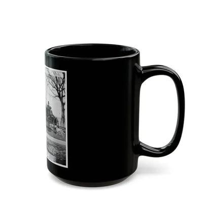 City Point, Virginia. Gen. Rufus Ingalls In Buggy With Colored Boy (U.S. Civil War) Black Coffee Mug - Go Mug Yourself