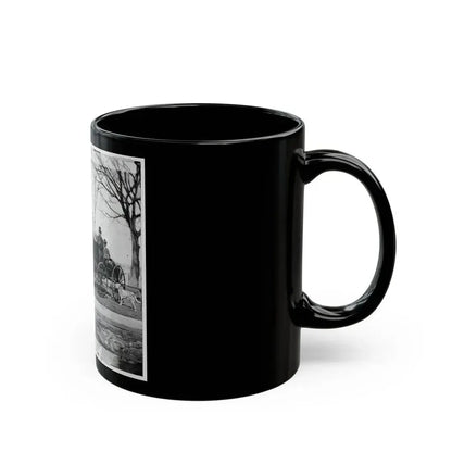 City Point, Virginia. Gen. Rufus Ingalls In Buggy With Colored Boy (U.S. Civil War) Black Coffee Mug - Go Mug Yourself