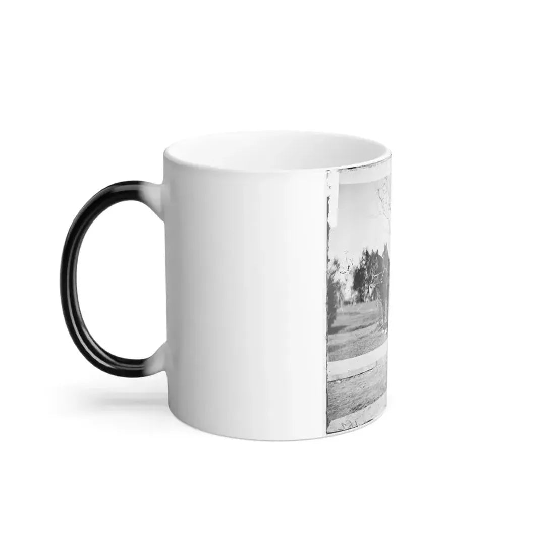 City Point, Virginia. Gen. Rufus Ingalls in Buggy With Colored Boy (U.S. Civil War) Color Changing Coffee Mug 11oz - Go Mug Yourself