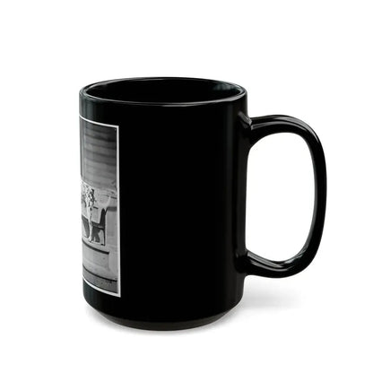 City Point, Virginia. General Rufus Ingall's Coach Dog (U.S. Civil War) Black Coffee Mug - Go Mug Yourself
