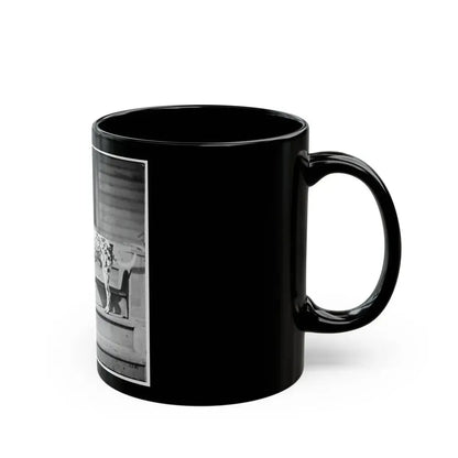 City Point, Virginia. General Rufus Ingall's Coach Dog (U.S. Civil War) Black Coffee Mug - Go Mug Yourself