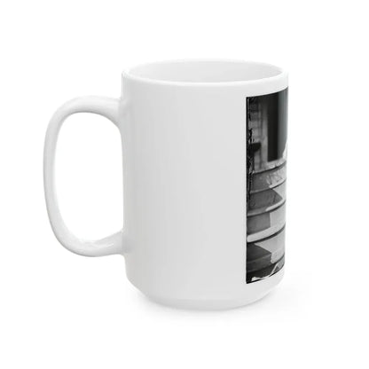 City Point, Virginia. General Rufus Ingall's Coach Dog (U.S. Civil War) White Coffee Mug - Go Mug Yourself