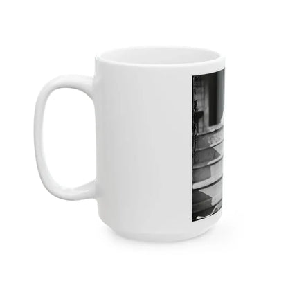 City Point, Virginia. General Rufus Ingall's Coach Dog (U.S. Civil War) White Coffee Mug - Go Mug Yourself