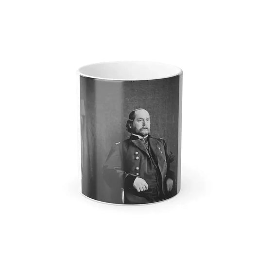 City Point, Virginia. General Rufus Ingalls, U.S.A. (U.S. Civil War) Color Changing Coffee Mug 11oz Default Title 11oz - Go Mug Yourself