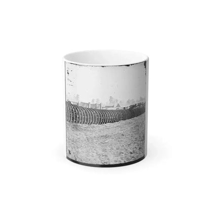 City Point, Virginia (Vicinity). Park of Army Wagon Wheels (U.S. Civil War) Color Changing Coffee Mug 11oz Default Title 11oz - Go Mug Yourself