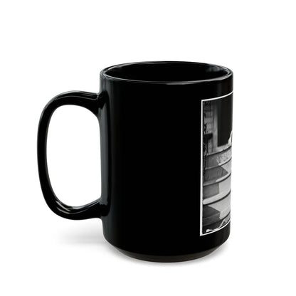 City Point, Virginia. General Rufus Ingall's Coach Dog (U.S. Civil War) Black Coffee Mug-Go Mug Yourself