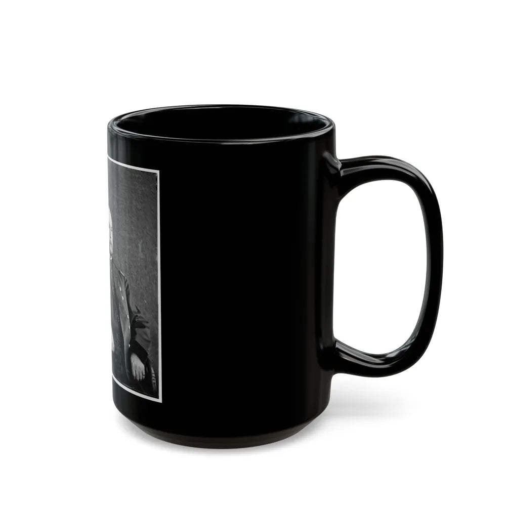 City Point, Virginia. General Rufus Ingalls, U.S.A. (U.S. Civil War) Black Coffee Mug-Go Mug Yourself