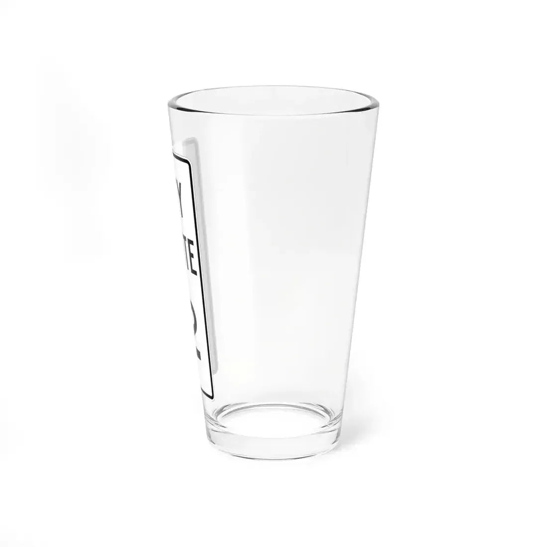 City Route 12 Fremont Ohio (Ohio) (Road Sign) Pint Glass 16oz - Go Mug Yourself
