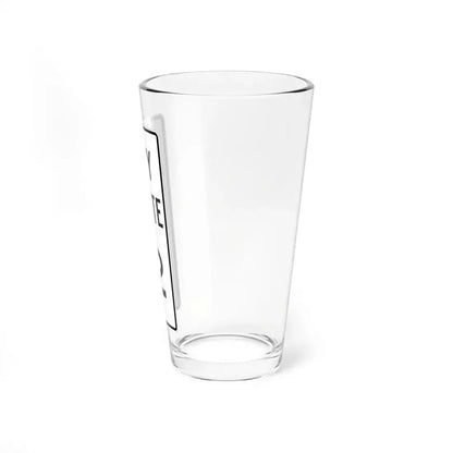 City Route 12 Fremont Ohio (Ohio) (Road Sign) Pint Glass 16oz - Go Mug Yourself