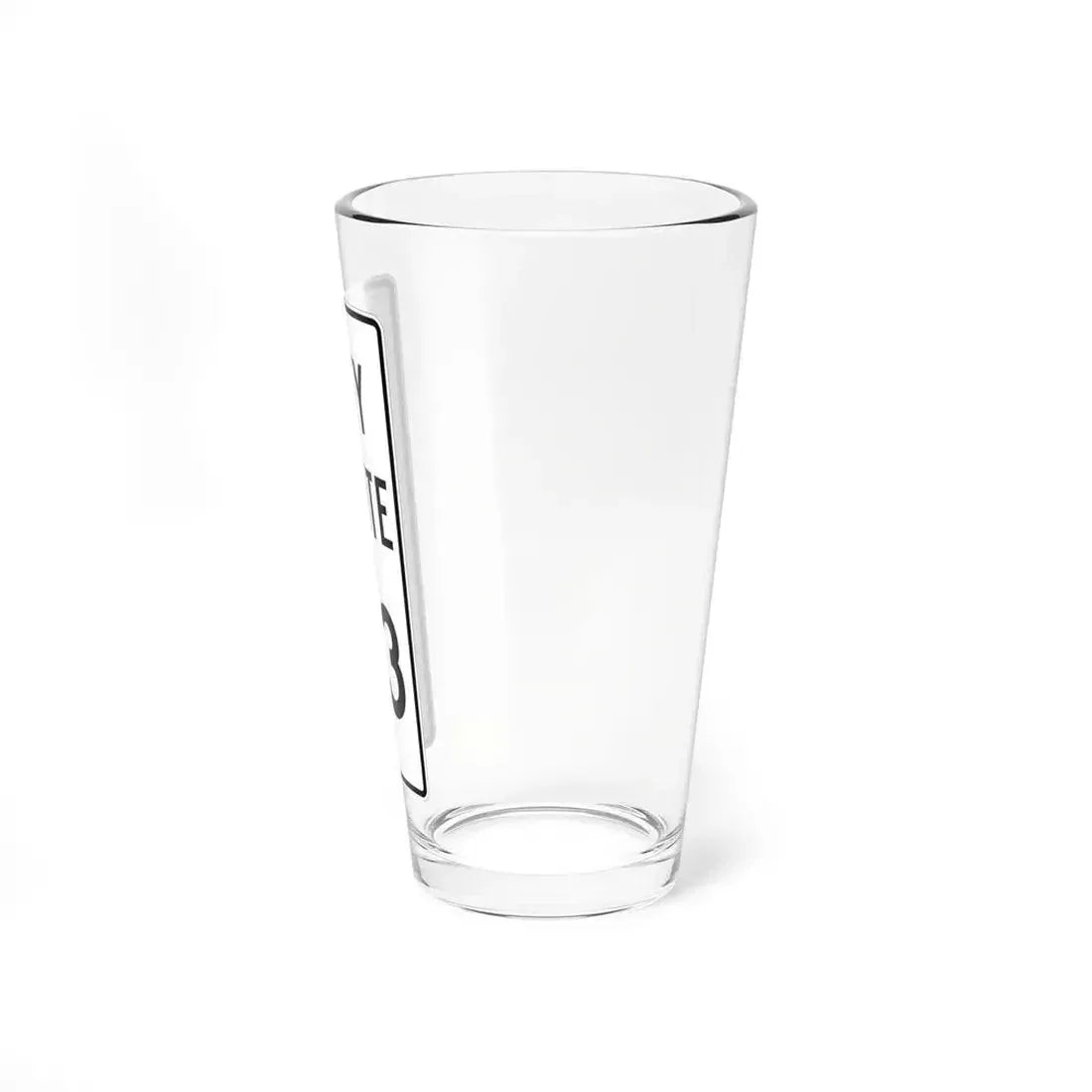City Route 53 Fremont Ohio (Ohio) (Road Sign) Pint Glass 16oz - Go Mug Yourself