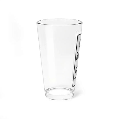 City Route 53 Fremont Ohio (Ohio) (Road Sign) Pint Glss 16oz - Go Mug Yourself