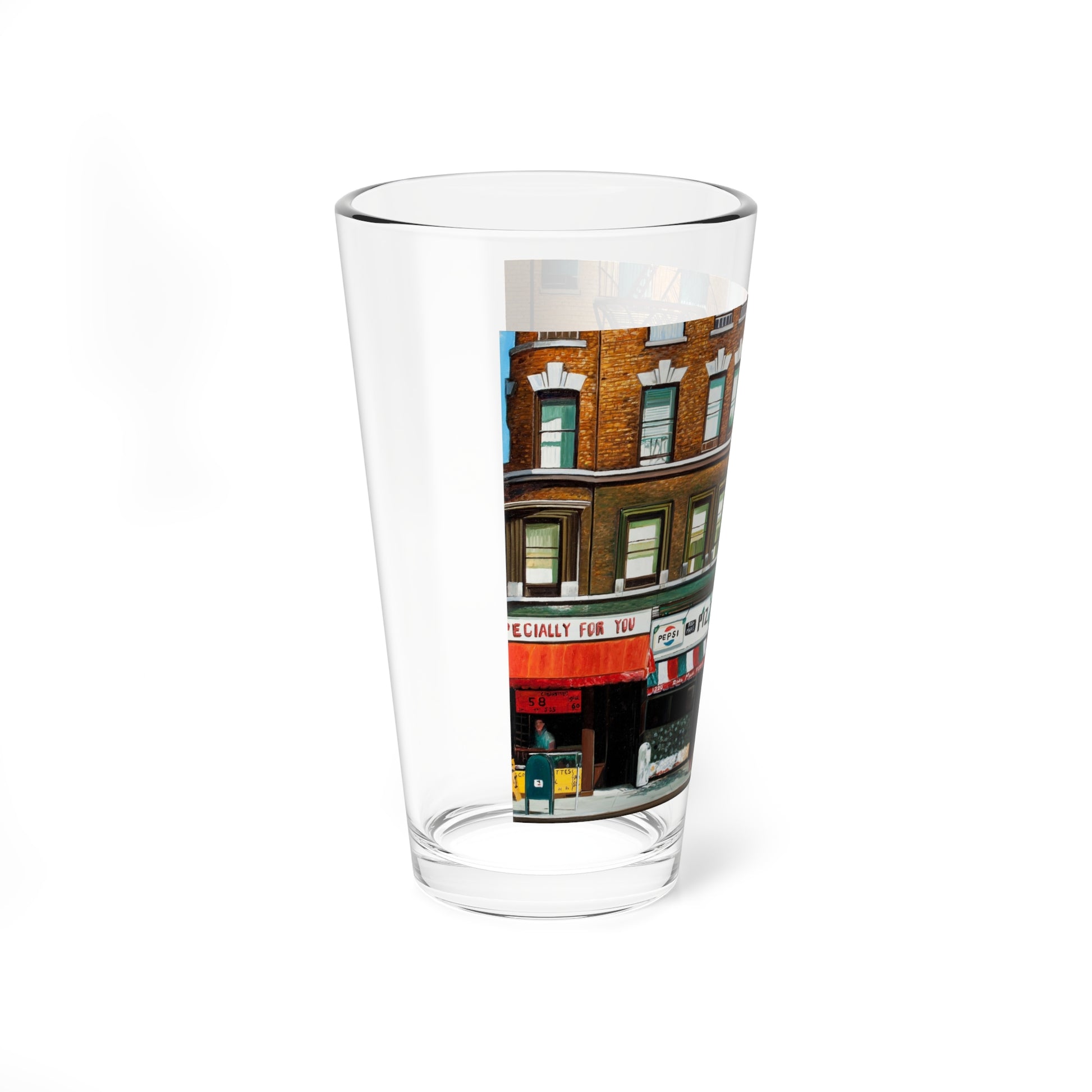 City Street - Pint Glass 16oz-Go Mug Yourself