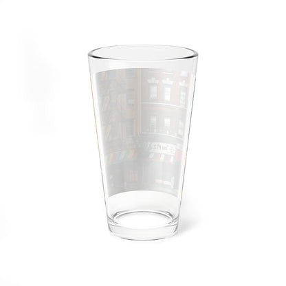 City Street - Pint Glass 16oz-Go Mug Yourself