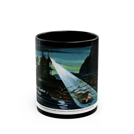 City Under Water, 1943 - Black Coffee Mug 11oz - Go Mug Yourself