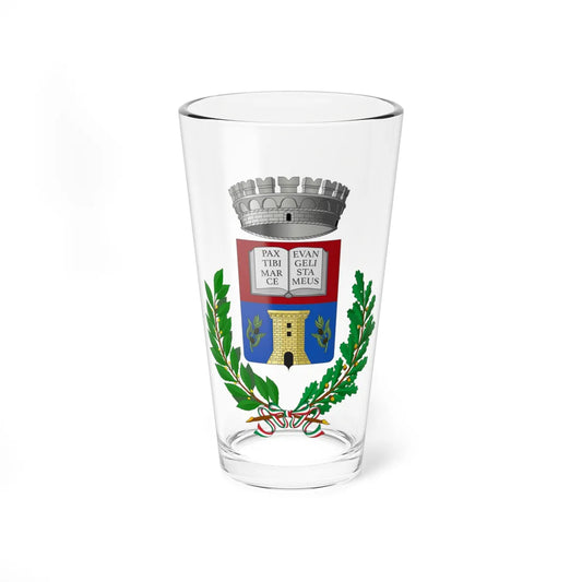 Civezza-Stemma (Italy) (Coat of Arms) Pint Glass 16oz 16oz - Go Mug Yourself