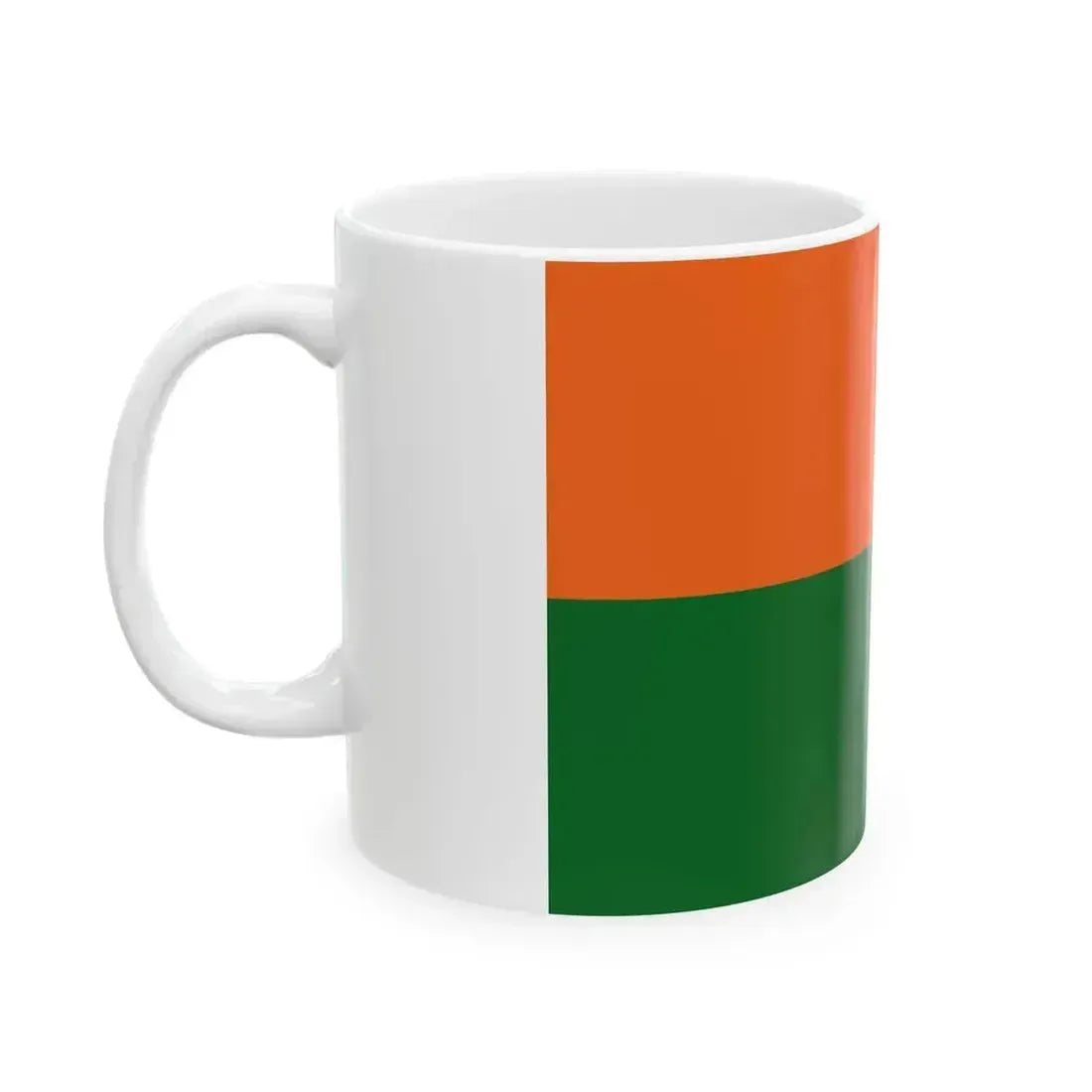Civic Community party flag (Bolivia) White Coffee Mug - Go Mug Yourself