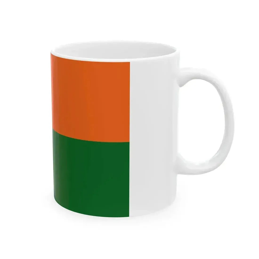 Civic Community party flag (Bolivia) White Coffee Mug - Go Mug Yourself