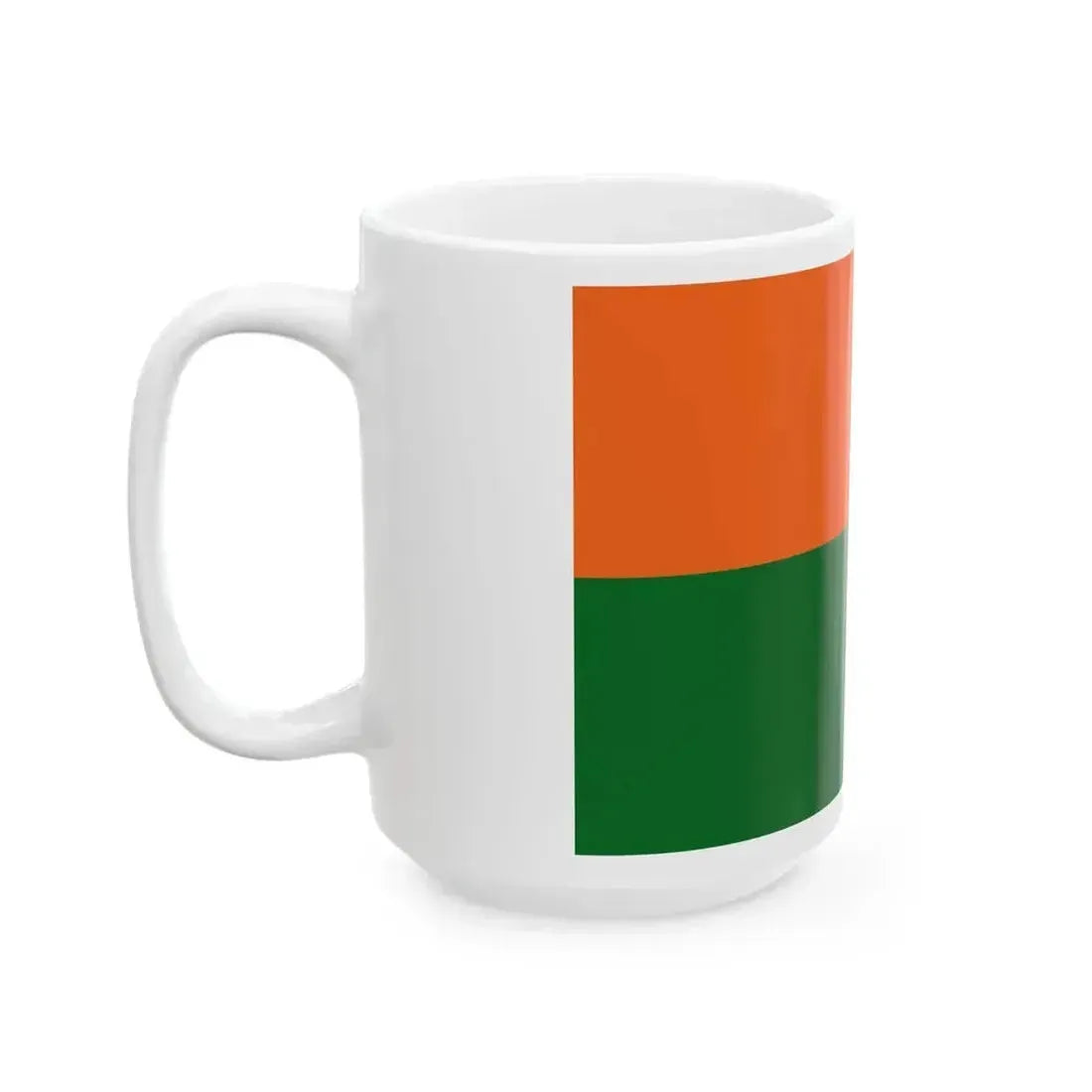 Civic Community party flag (Bolivia) White Coffee Mug - Go Mug Yourself