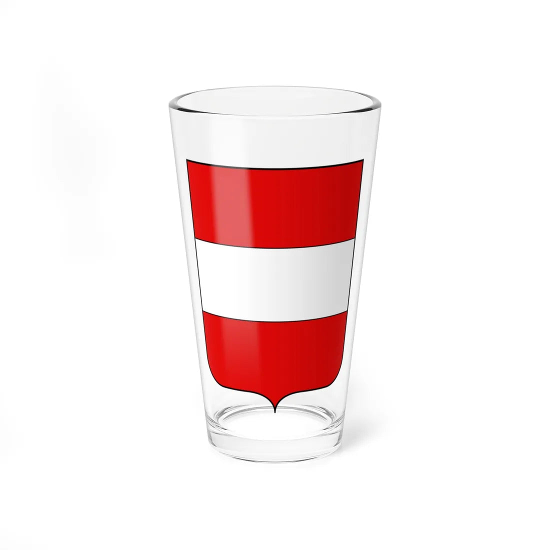 Cividale del Friuli-CoA (Italy) (Coat of Arms) Pint Glass 16oz 16oz - Go Mug Yourself