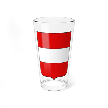 Cividale del Friuli-CoA (Italy) (Coat of Arms) Pint Glass 16oz 16oz - Go Mug Yourself