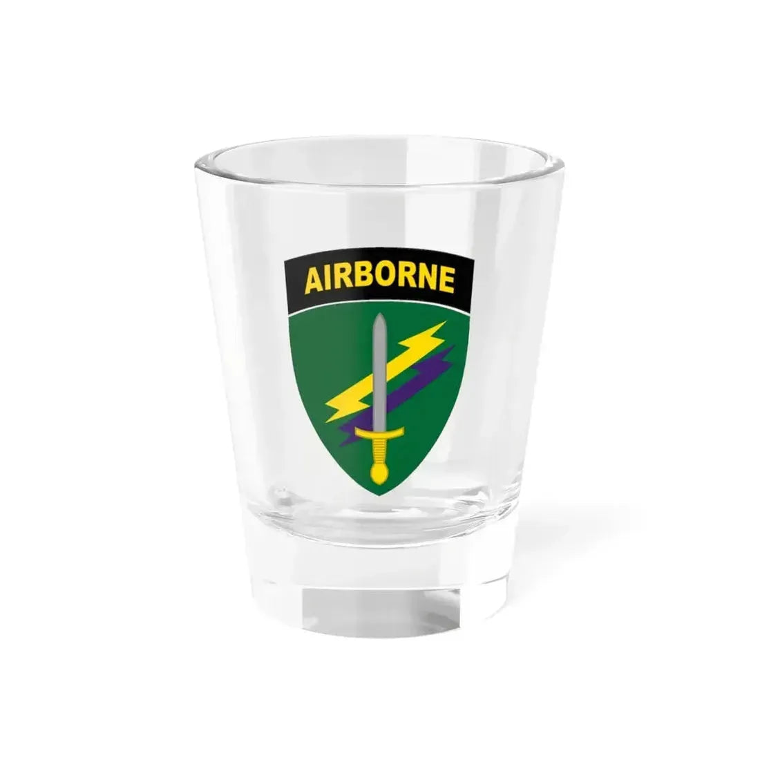 Civil Affairs and Psychological Operations Command Airborne (U.S. Army) Shot Glass 1.5oz 1.5oz - Go Mug Yourself