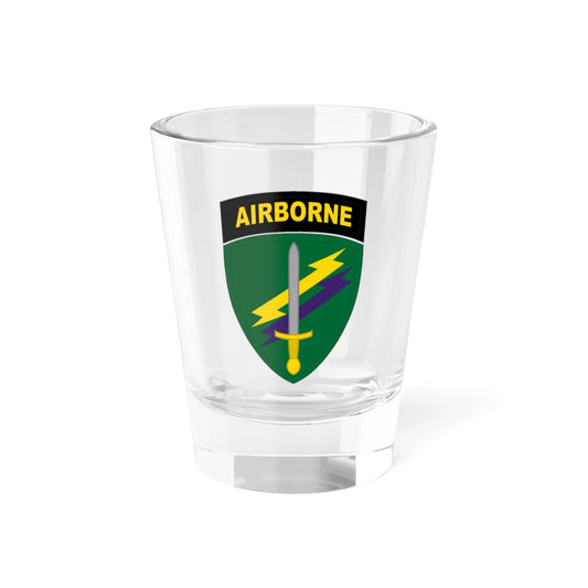 Civil Affairs and Psychological Operations Command Airborne (U.S. Army) Shot Glass 1.5oz 1.5oz - Go Mug Yourself