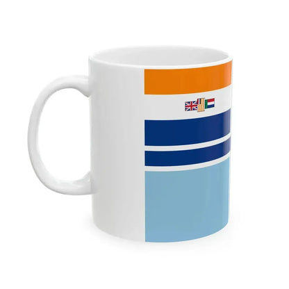 Civil Air Ensign of South Africa obsolete (South Africa) White Coffee Mug - Go Mug Yourself