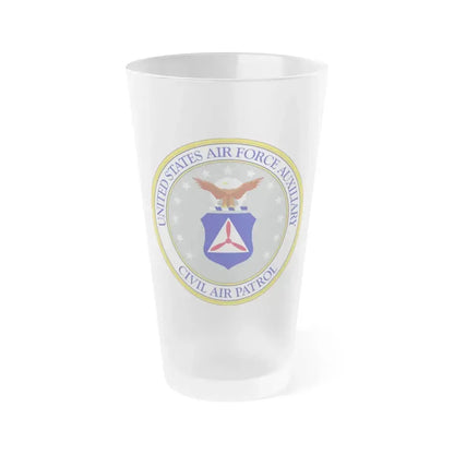 Civil Air Patrol - Frosted Pint Glass 16oz 16oz Frosted - Go Mug Yourself